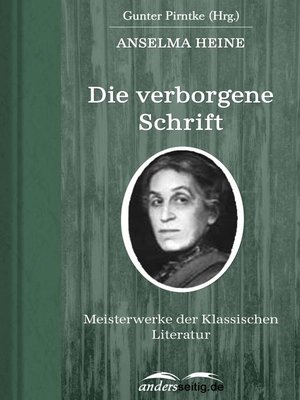 cover image of Die verborgene Schrift